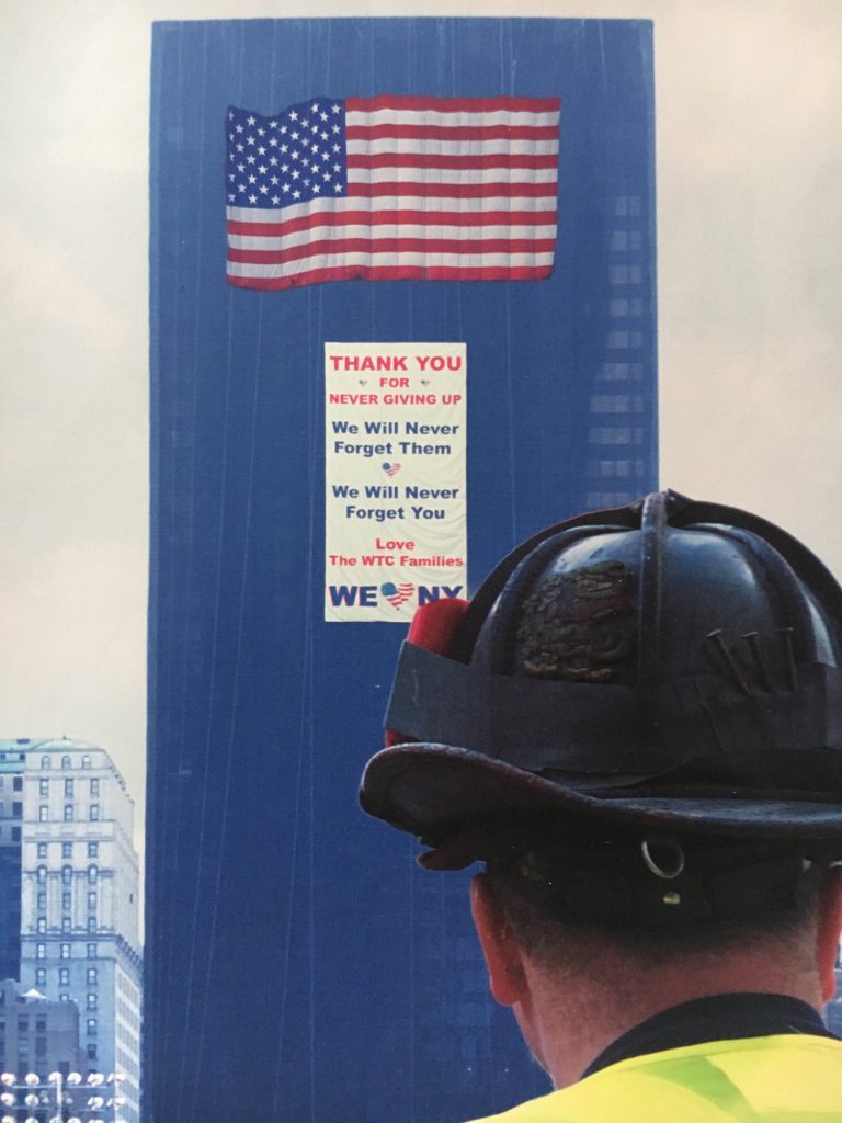 Miracle 9/11 Banner at Ground Zero