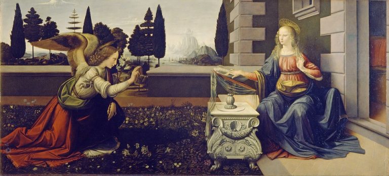 The Angel of the Lord appears to Mary